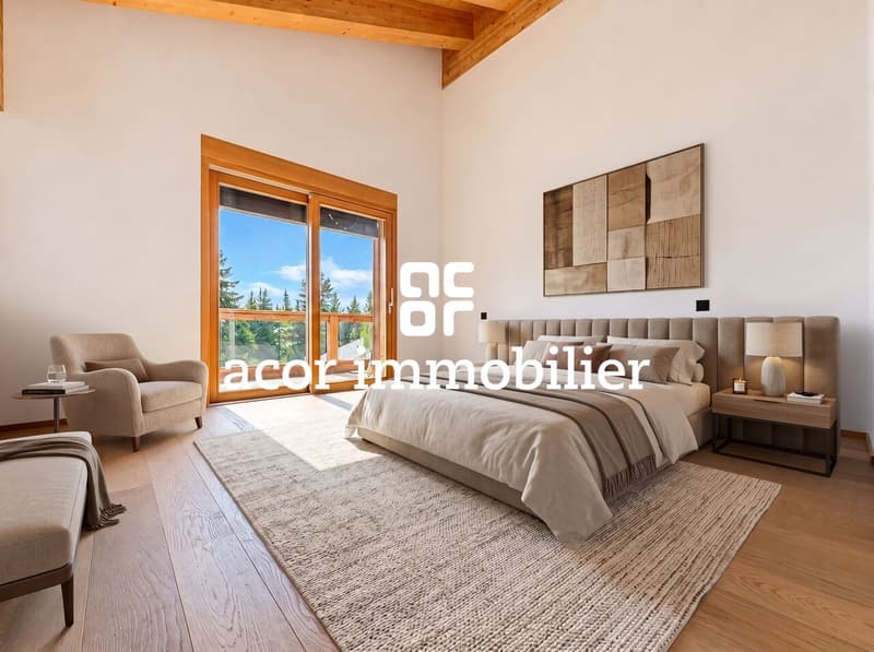CRANS - DUPLEX NEUF DE 282 M² - RÉSIDENCE PREMIUM AVEC SPA & WELLNESS (10)