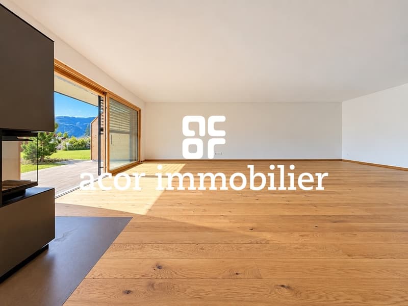 CRANS-MONTANA - 4,5 PIÈCES NEUF DE 223 M² - IMMENSE TERRASSE & JARDIN (9)