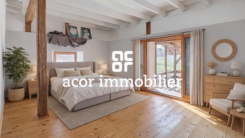 Appartement en triplex de 6.5 pièces - Chambre 1