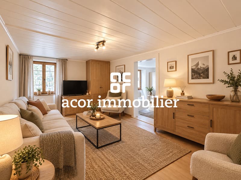 Appartement 2.5 pièces avec potentiel à Grône! (1)