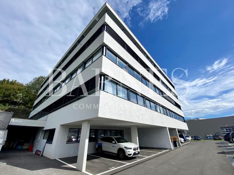 Atelier, laboratoire, locaux neufs de 300 m2 à louer à 10 minutes de Fribourg (1)