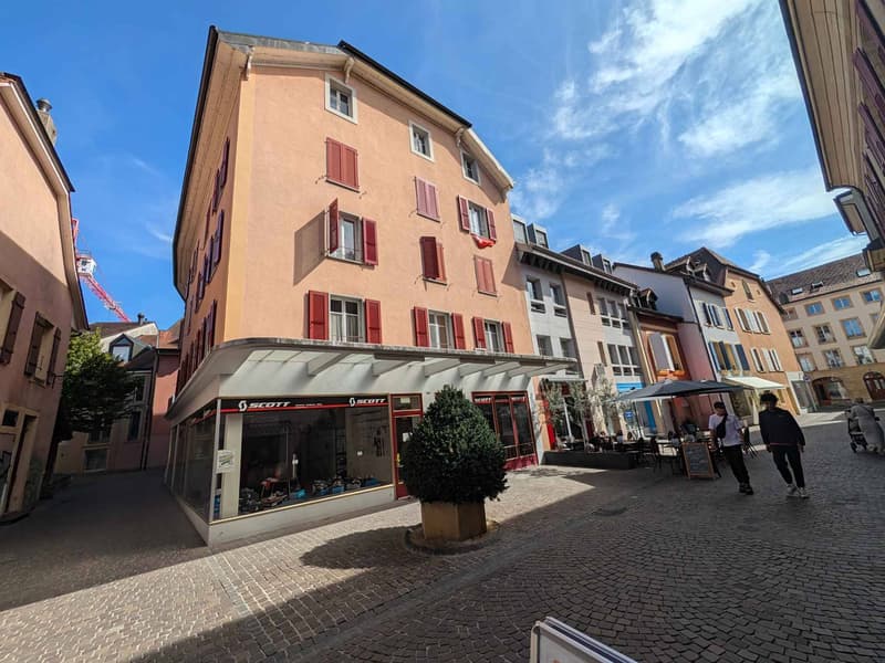 Immeuble mixte à fort potentiel de valorisation au cur d'Yverdon-les-Bains (1)