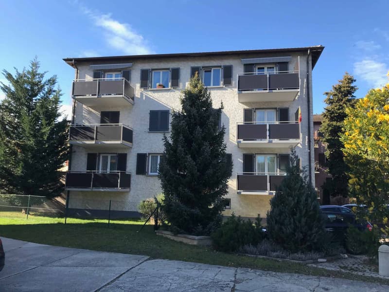 Appartement rénové de 3.5 pièces avec balcon à Yverdon-les-Bains (1)