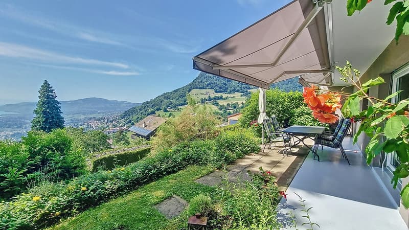 Villa mitoyenne 145 m2, vue magnifique, calme, environnement verdoyant (2)