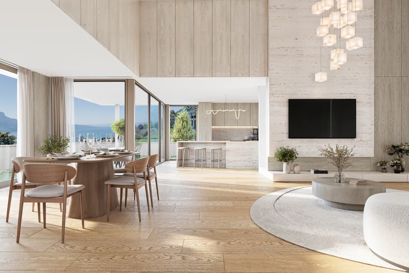 Magnifique villa accolée avec une vue imprenable sur le lac Léman (4)