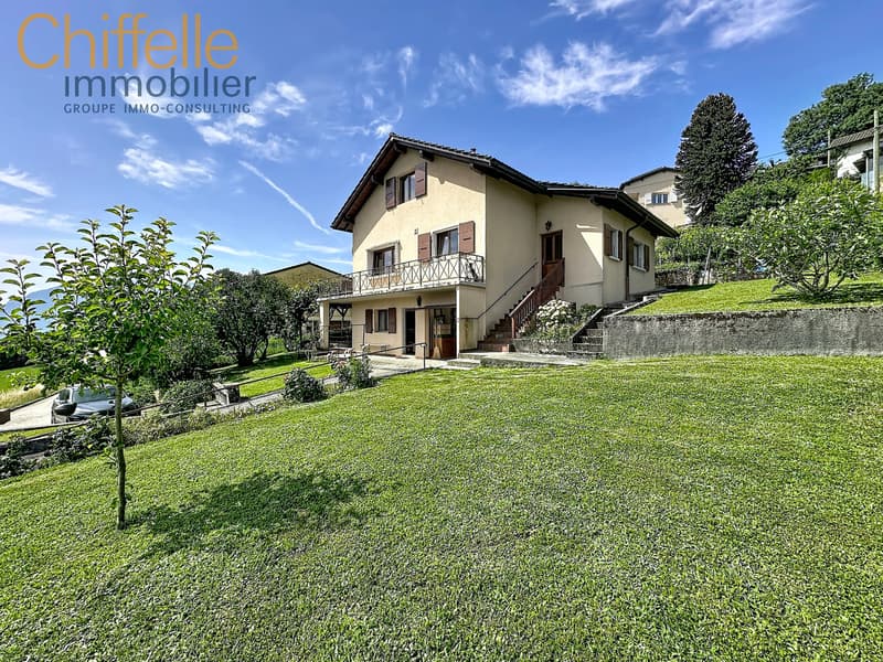 Belle villa familiale avec panorama sur le Léman et les Alpes (8)