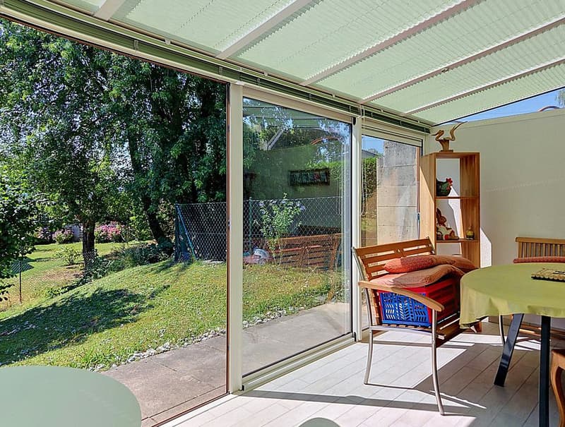 Charmante villa mitoyenne 5.5 p. grand jardin et terrasses ! (13)