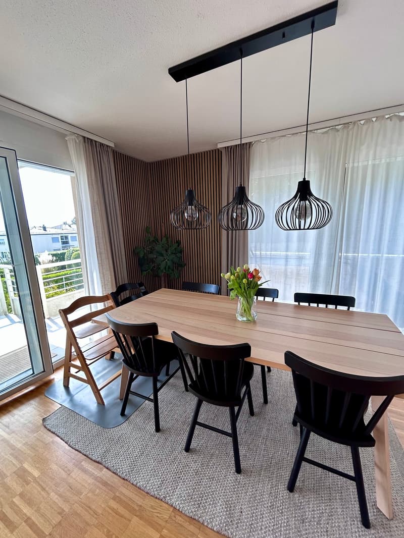 Magnifique appartement de 4 pièces en duplex avec grande terrasse et jardin à Pully (6)