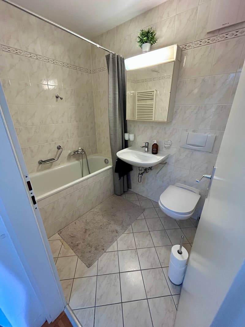 Magnifique appartement de 4 pièces en duplex avec grande terrasse et jardin à Pully (11)