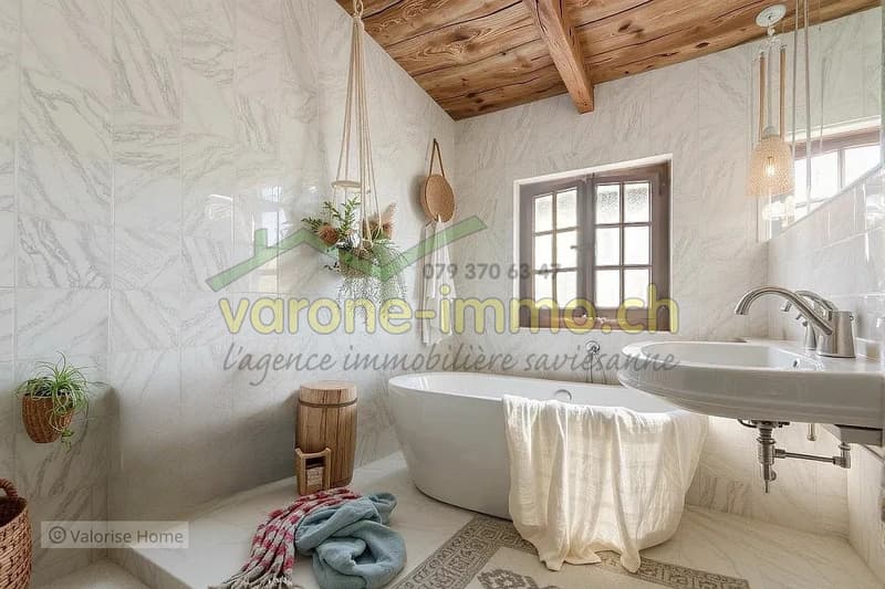 Salle de bains - Projection virtuelle