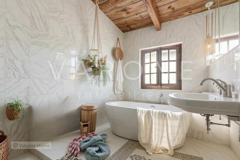Salle de bains - Projection virtuelle