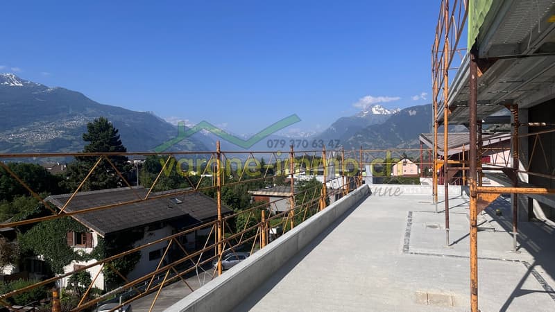 Terrassse sud et panorama