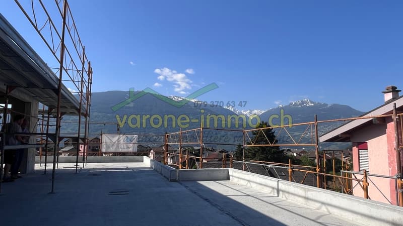 Terrasse ouest et panorama