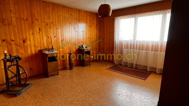 Chambre au rez inférieur