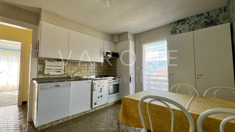 Cuisine avec coin à manger