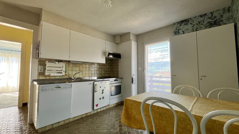 Cuisine avec coin à manger
