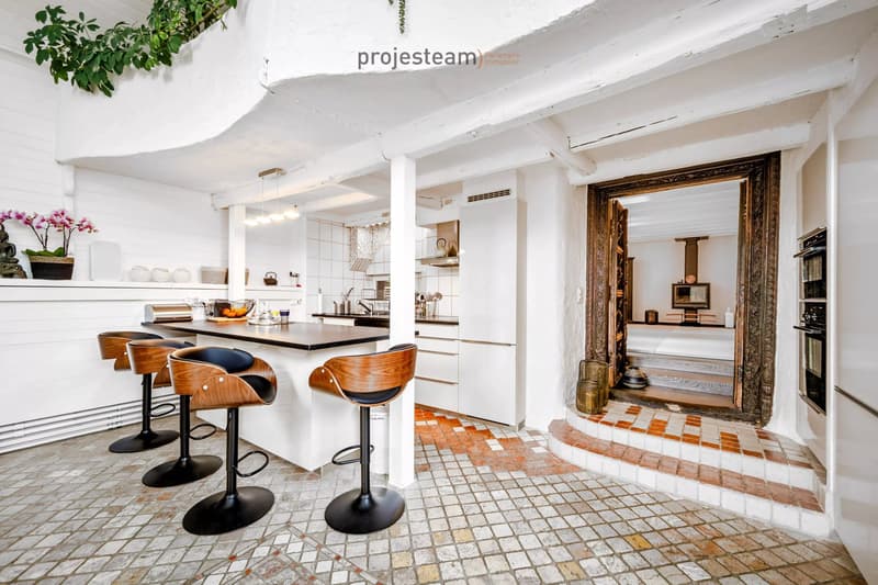 2 appartements 84m2 et 181m2 , réunis en un triplex dans une ferme rénovée (11)