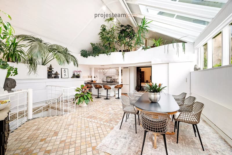 2 appartements 84m2 et 181m2 , réunis en un triplex dans une ferme rénovée (9)
