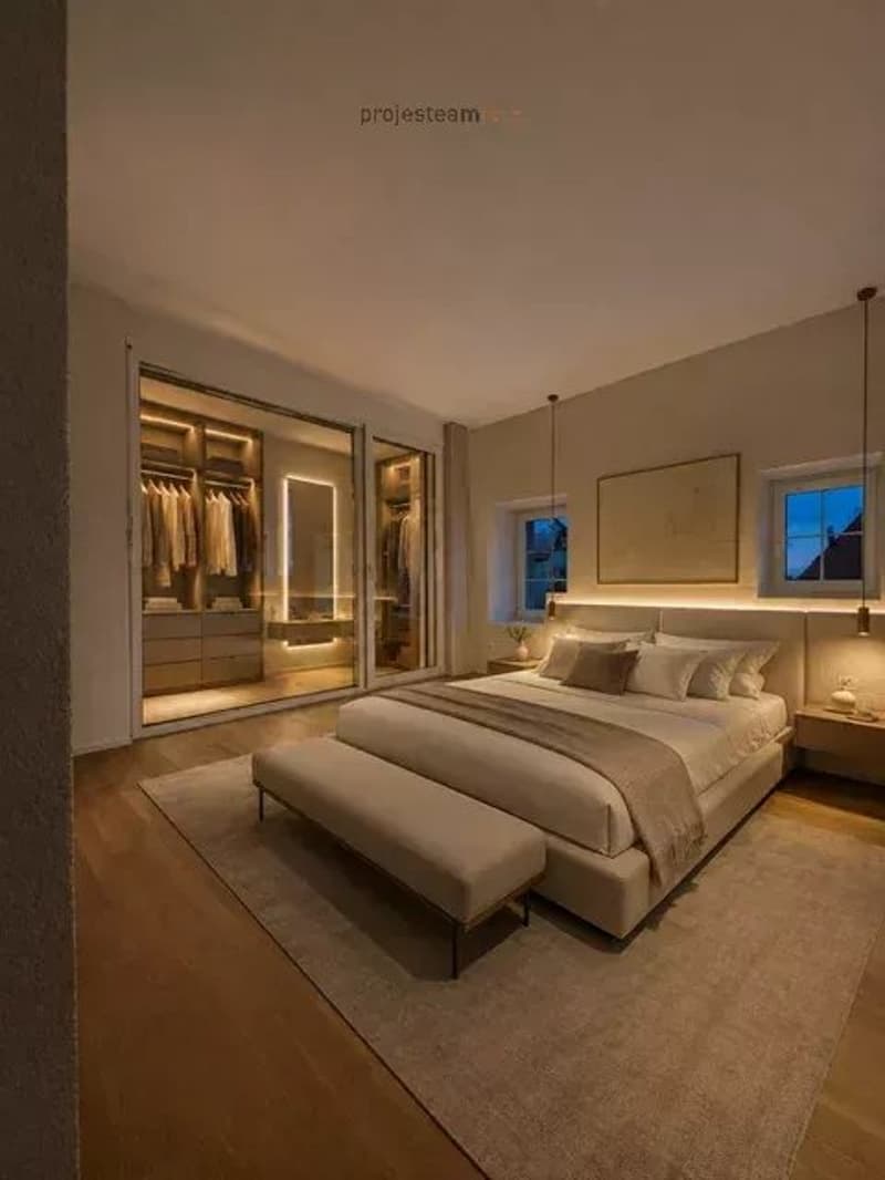 Appartement neuf - Duplex combles au cachet et charme accentué par des doubles hauteurs de plafond (7)