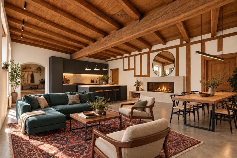 Image générée IA proposition après rénovation / aménagement