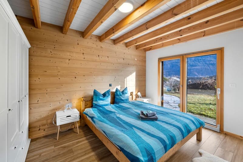 Charmante villa mitoyenne 3 pièces 1/2 de 110 m2 au coeur des vignes de Saillon (3)