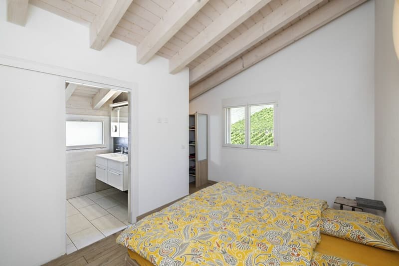 Spacieux attique de 4,5 pièces de 146 m2 bénéficiant d'une vue imprenable sur les Alpes (13)
