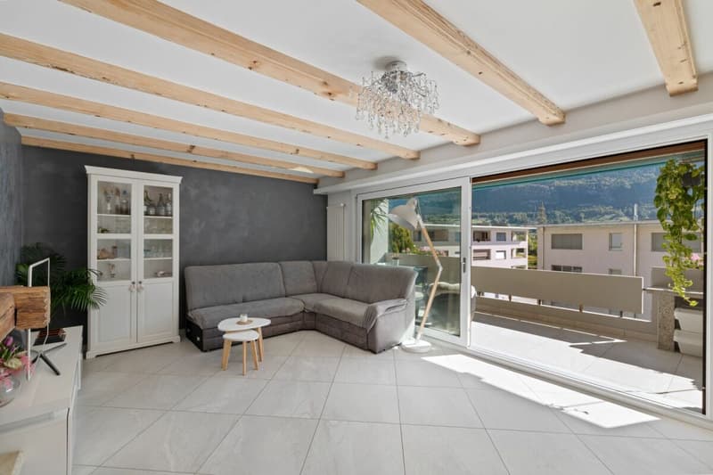 Bel appartement rénové dans le charmant village de Noës (3)