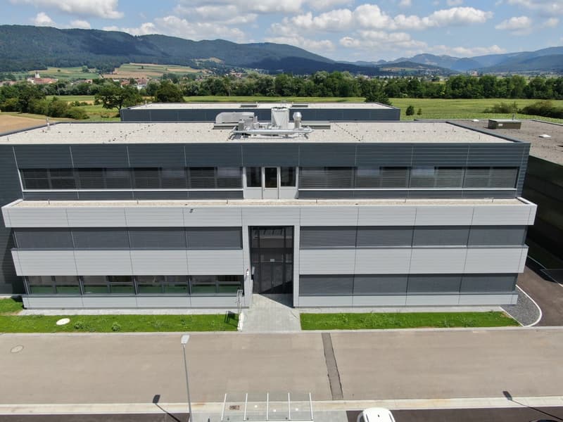 Vue du bâtiment