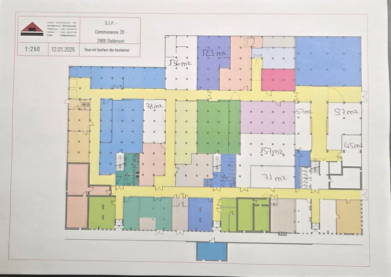 Dépôts à louer - Surfaces de 45 m2 à 157 m² - Zone industrielle (3)