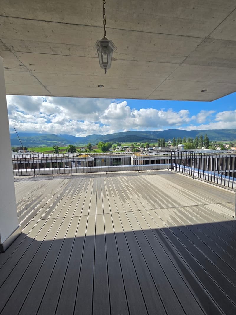 Appartement d'exception au 6ème étage avec vue imprenable sur Delémont (6)