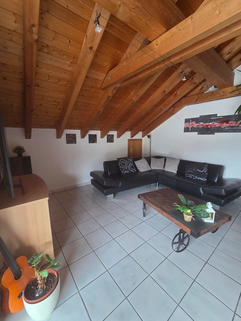 Attique en duplex de 107 m2 au 3ème étage, sans ascenseur (3)