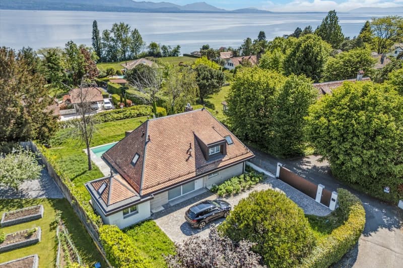 Sublime villa moderne : Une oasis de luxe surplombant le lac (13)