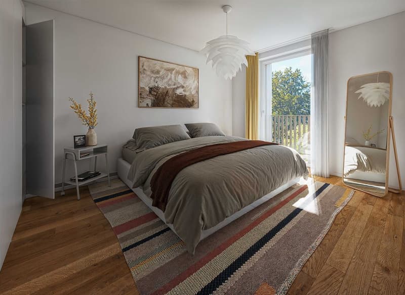 4.5 pièces avec 99 m² de terrasses : l'espace extérieur dont vous rêve (6)