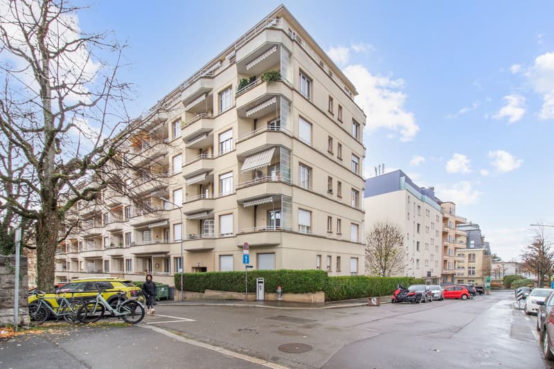 Charmant 2.5 pièces rénové avec vue lac et cachet historique - Centre (8)