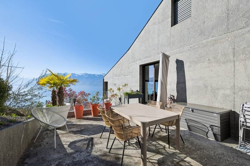 Duplex d'exception suspendu au dessus du Léman (7)
