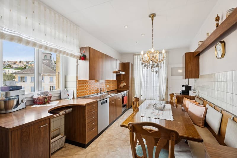 Grande maison villageoise aux Tuileries-de-Grandson - 2 appartements + (6)