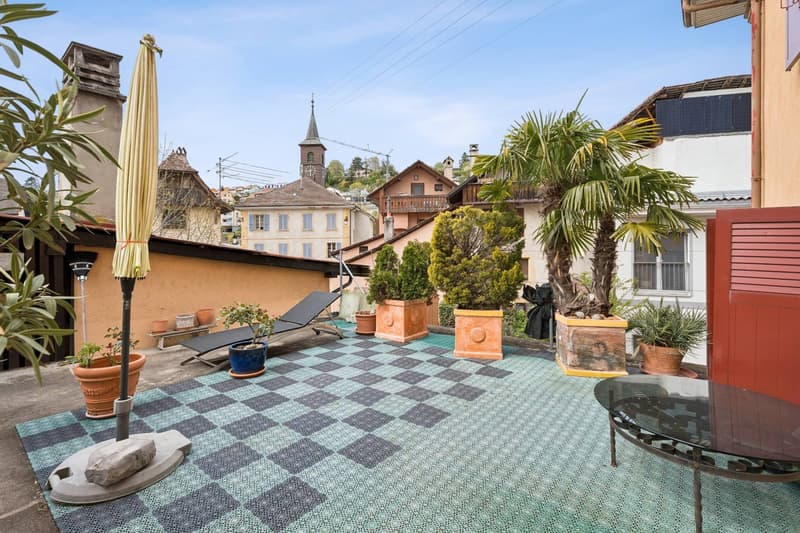 Grande maison villageoise aux Tuileries-de-Grandson - 2 appartements + (5)