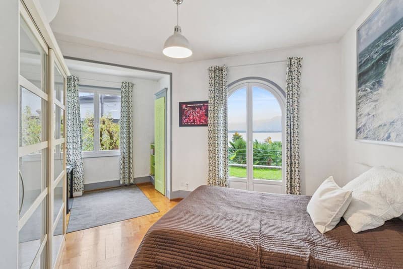 Superbe appartement avec grand jardin - Magnifique vue sur le lac (8)