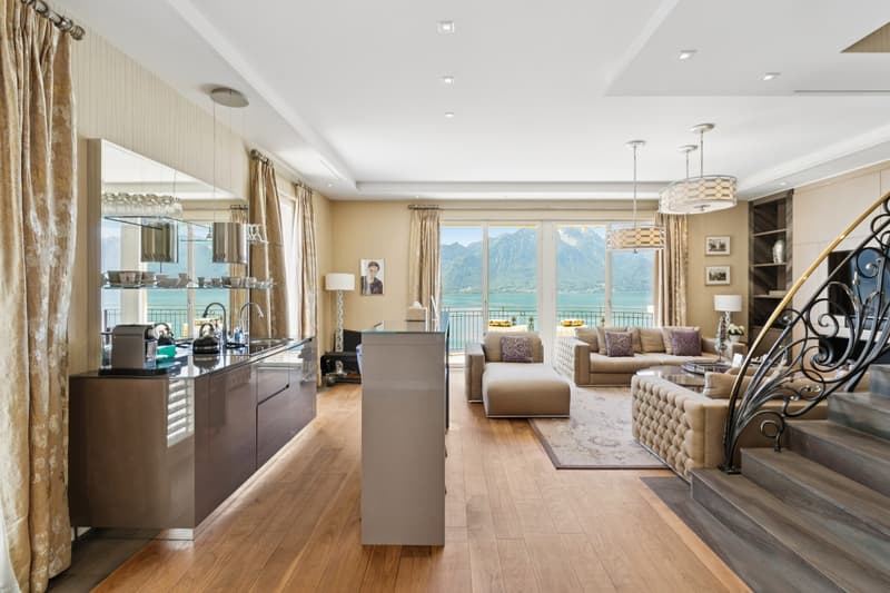 Unique - Penthouse de prestige avec vue panoramique à Montreux (12)