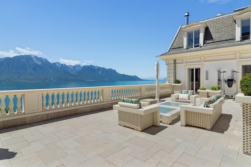 Unique - Penthouse de prestige avec vue panoramique à Montreux (3)
