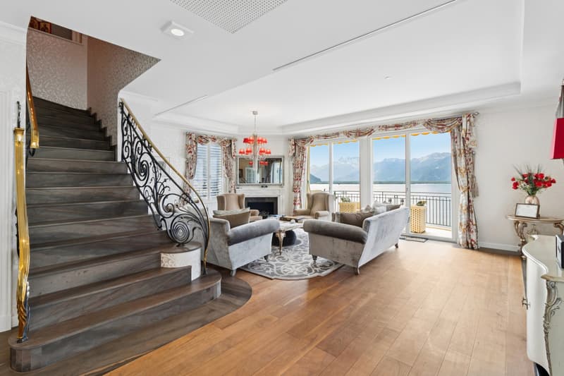 Unique - Penthouse de prestige avec vue panoramique à Montreux (5)
