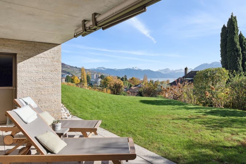 Duplex d'exception avec jardin privatif et vue lac (12)