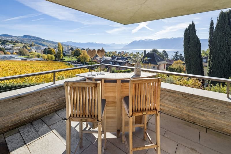 Duplex d'exception avec jardin privatif et vue lac (11)
