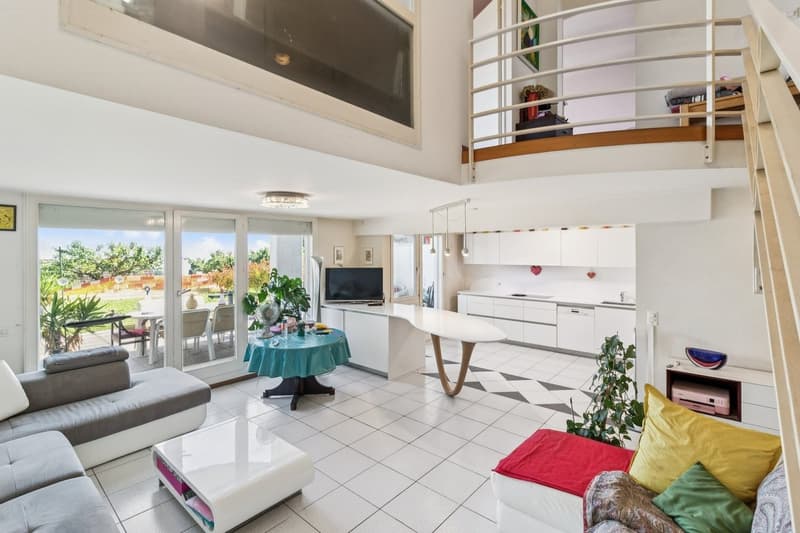 Duplex avec vue exceptionnelle sur le lac - Une terrasse sur le Léman (2)