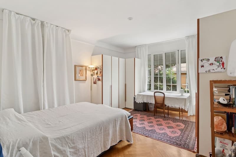 Superbe appartement avec grand jardin - Joli dégagement sur le lac (6)