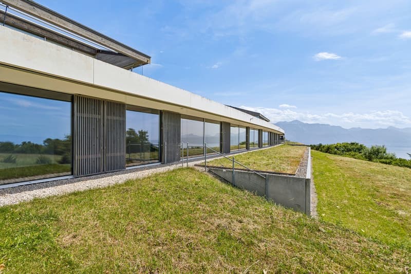 Entre architecture contemporaine, patio privé et panorama sur le Léman (9)
