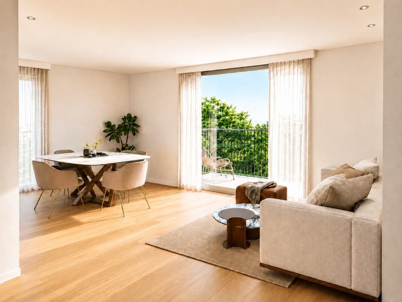 Élégant 2.5 pièces avec balcon - Lot 05 (1)
