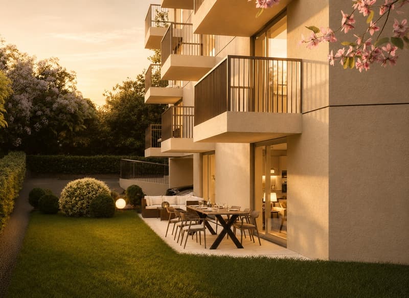 2.5 pièces neuf en étage avec balcon - Lot 08 (10)