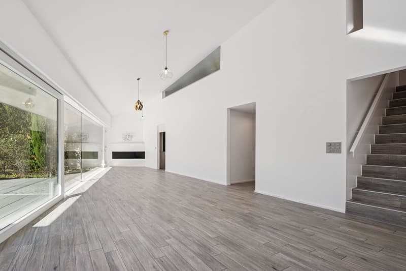 Villa d'architecte contemporaine avec piscine au Mont-sur-Lausanne (4)