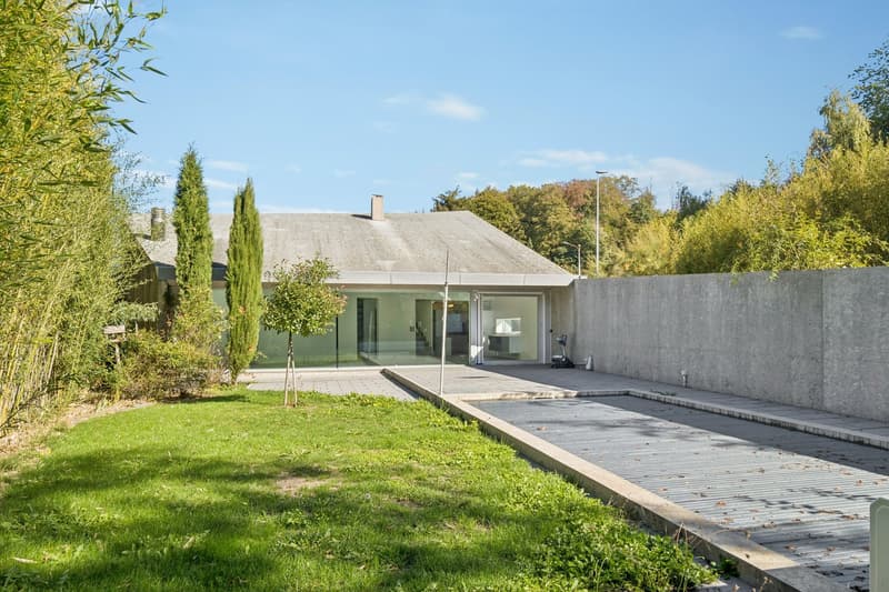 Villa d'architecte contemporaine avec piscine au Mont-sur-Lausanne (3)